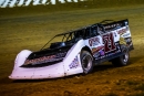 Hudson O&#039;Neal heads to victory in Aug. 12&#039;s first Sunoco North-South 100 semifeature at Florence Speedway in Union, Ky. (heathlawsonphotos.com)