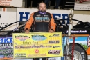 Justin Kay earned $6,045 on Sept. 24 at Davenport (Iowa) Speedway in the Yankee Dirt Track Classic co-sanctioned by the Malvern and Hoker tours. (mikerueferphotos.photoreflect.com)