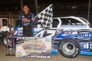 Don Shaw earned $4,000 on Sept. 24 at Jamestown (N.D.) Speedway in the Late Model portion of the Stock Car Stampede. (crpphotos.com)