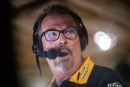 Rick Eshelman, the longtime World of Outlaws Case Late Model Series announcer, was found dead Oct. 1. He was 61. (jacynorgaardphotography.com)