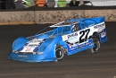 Eric Spangler heads to a flag-to-flag victory in the 27th DIRTcar Nationals at Lincoln (Ill.) Speedway. He earned $3,000 in finishing 0.797 of a second ahead of Donny Walden. (Rocmy Ragusa)