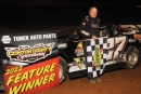 Jim Yoder wrapped up the 2022 Limited Late Model championship at Clinton County Speedway in Mill Hall, Pa., with a Sept. 30 victory. (Joe Nowak)