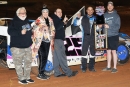 Robbie Starnes won March 18&#039;s American Crate Late Model Series South Region opener at 105 Speedway in Cleveland, Texas. (ronskinnerphotos.com)