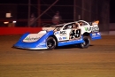 Jonathan Davenport heads toward a $10,000 Lucas Oil MLRA win at Lucas Oil Speedway in Wheatland, Mo., on April 1, 2023. (photosbyboyd.smugmug.com)