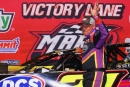 Hall of Famer Billy Moyer won his 849th career feature victory May 26 at Farmer City (Ill.) Raceway in MARS Championship Series action. (joshjamesartwork.com)