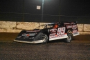 Mike Mullen heads to a caution-free 30-lapper at Outagamie Speedway in Seymour, Wis., on the Wabam Dirt Kings Tour. (Chad Marquardt)