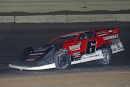 Dillon Brown heads for a $10,000 victory on the Crate Racin&#039; USA Late Model Series on May 27 at All-Tech Raceway in Ellisville, Fla. (Brian McLeod/Dirt Scenes)