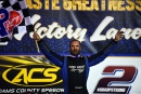 A victorious Bill Leighton on June 3 among Malvern Bank Series competition at Adams County Speedway in Corning, Iowa. (photosbyboyd.smugmug.com)