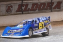 Mike Marlar led all 25 laps of June 9&#039;s Dream XXIX first semifeature at Eldora Speedway in Rossburg, Ohio, for a $12,000 payday. (joshjamesartwork.com)