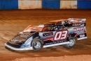 Oliver Gentry won Sept. 23&#039;s Limited Late Model feature at Rome (Ga.) Speedway. (praterphoto.com)
