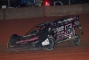 Cody Overton drives the Bruce Kane-owned No. 15K to Nov. 18&#039;s Crate Racin&#039; USA Early Bird 50 victory at Needmore Speedway in Norman Park, Ga. (Brian McLeod)