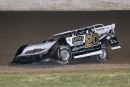 Bailey Callahan of Weir, Miss., led all 15 laps from the pole to top the 17-car field and win Saturday's 602 Sportsman season opener at Magnolia Motor Speedway in Columbus, Miss. (Chris McDill)