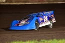 Bill Leighton Jr. on his way to a $3,000 victory in June 1's Malvern Bank West Series feature at Off Road Speedway in Norfolk, Neb. (photosbyboyd.smugmug.com)