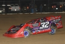 Bobby Pierce of Oakwood, Ill., led all but three laps April 18 at 34 Raceway in West Burlington, Iowa, for a $5,000 MARS victory. (mikerueferphotos.photoreflect.com)