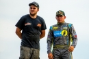 Chuck Kimble (left) serves as crew chief for Devin Moran and Double Down Motorsports on the Lucas Oil Series. (heathlawsonphotos.com)