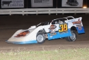Dylan Thornton won April 25&#039;s Malvern Bank East Super Late Model Series opener at Scotland County Speedway in Memphis, Mo. (mikerueferphotos.photoreflect.com)
