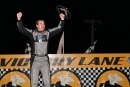 Thomas Weisgram captured his first Repairable Vehicles.com Tri-State Series victory June 6 at Brown County Speedway in Aberdeen, S.D. (Jamie Borkowski)