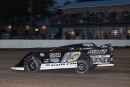 Home-stater Ryan Gustin led all but one lap June 17 at Davenport (Iowa) Speedway for his first DIRTcar Summer Nationals victory. (mikerueferphotos.photoreflect.com)