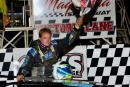 South Dakota invader Blair Nothdurft captured May 23's Malvern Bank East Series victory at Maquoketa (Iowa) Speedway. (mikerueferphotos.photoreflect.com)