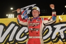 Bobby Pierce earned $20,000 with July 11's World of Outlaws Late Model Series victory at Sharon Speedway in Hartford, Ohio. (Todd Battin)