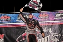 Chris Ferguson earned $15,000 for winning July 11's Grassy Smith Memorial at Cherokee Speedway in Gaffney, S.C., his first Hunt the Front Super Dirt Series triumph. (Kevin Ritchie)