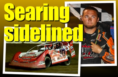 Searing sidelined