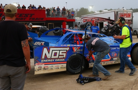 Hoffman's rally