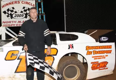 Chris Ragan earned $2,000 at North Alabama. (North Alabama Speedway)