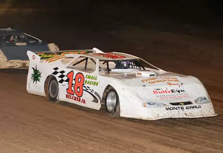 Marty Belcher Jr. wheels around USA Raceway in Tucson, Ariz. (dennisbrownfield.com)