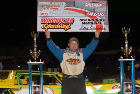 Ronnie DeHaven Jr. celebrates. (Travis Trussell)