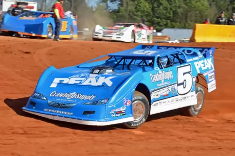 Jared Landers grabbed a $10,000 victory at Cherokee. (Shea Humphries)