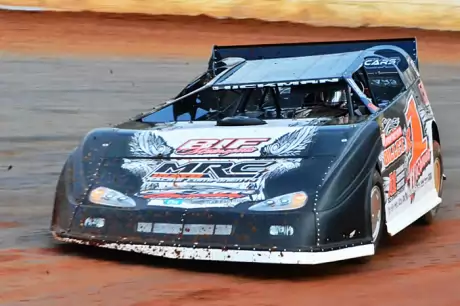 Riley Hickman heads to victory Feb. 8. (photobyconnie.com)