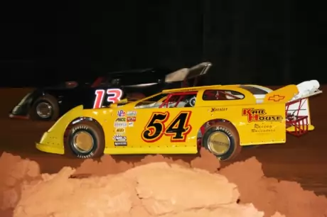 Brandon Overton (54) earned $5,000 at Modoc. (Bill Scruggs)