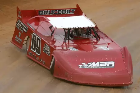 Carder Miller won 2016's Natural Bridge (Va.) Speedway title. (Tyler Carr)