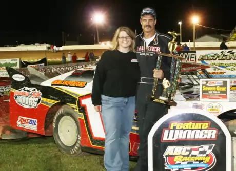 Doar celebrates his victory. (Ken Johnson)