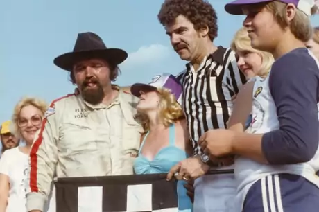 Mike Duvall after his World 100 win. (Dean Malone)