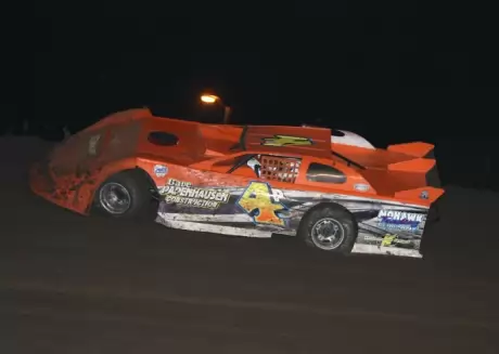 Richard Papenhausen ran into problems while leading. (raceimages.net)