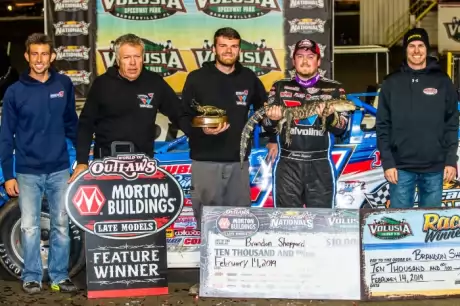 The Rocket team in victory lane. (heathlawsonphotos.com)